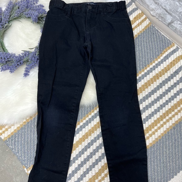 The Children’s Place black girl denim jeans A6-30 - Picture 4 of 5